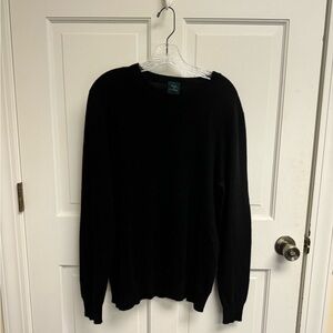 Men's Black Cashmere Sweater